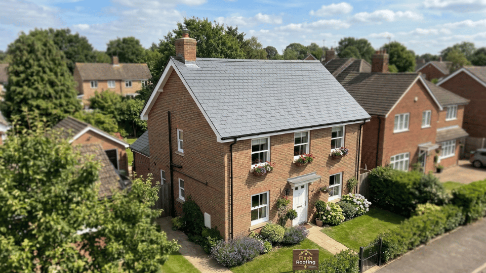 Pitched roof installation by Flash Roofing UK Ltd in Bury St Edmunds